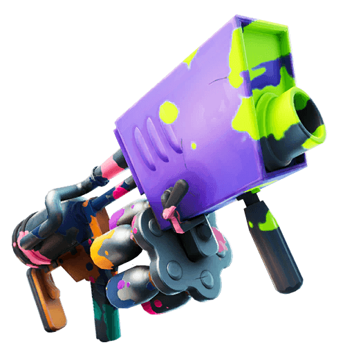 Purple Paint Launcher Fortnite weapon