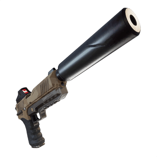 Semi-Auto Suppressed Pistol Fortnite weapon